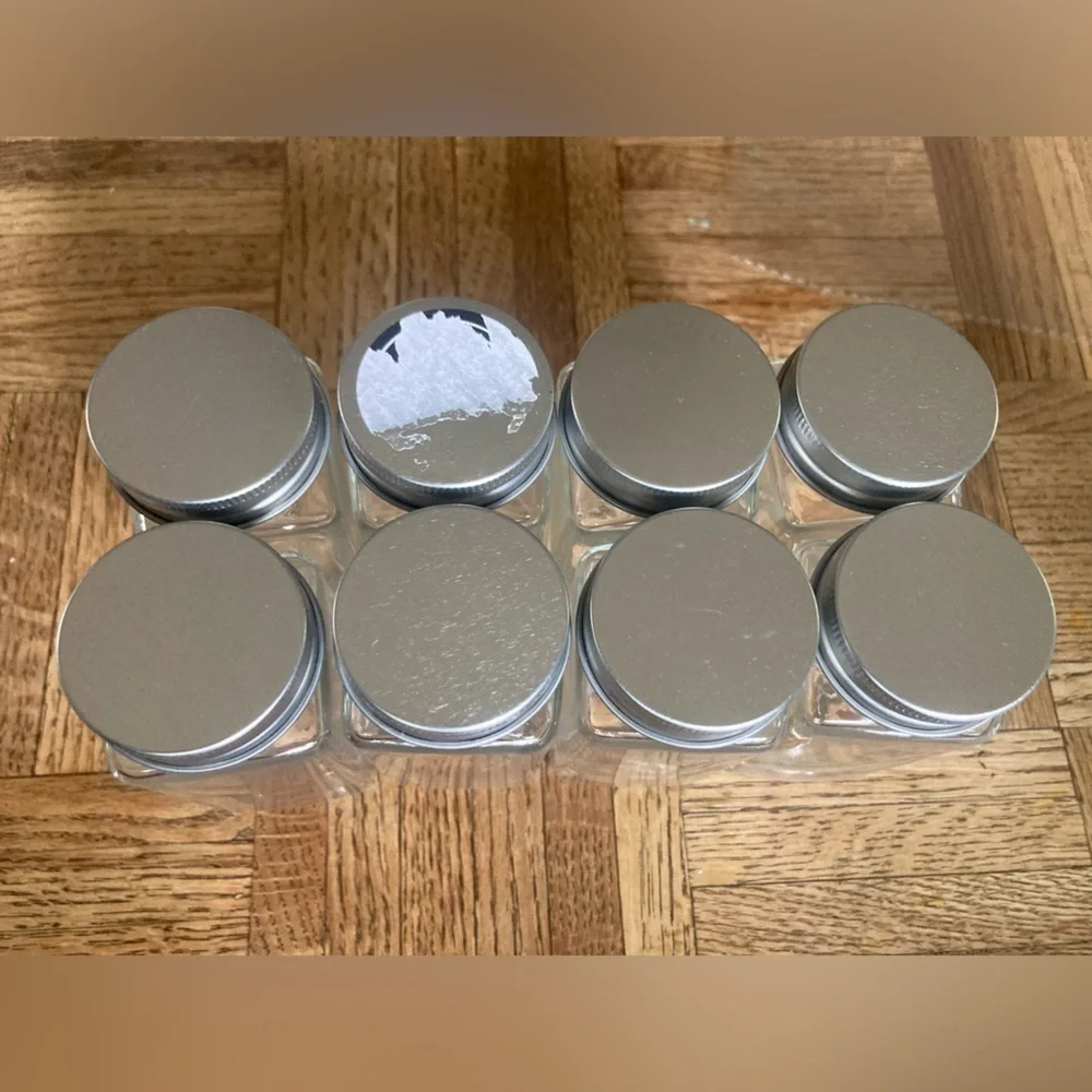 4/$25 Seasoning storage containers.8 containers included. Will need cleaned